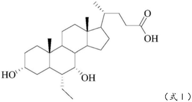 一种奥贝胆酸药物组合物及其制备方法和其应用与流程