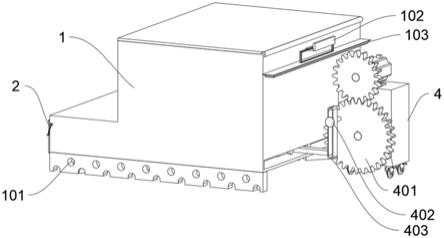 一种具有防潮功能的建筑材料用存放装置的制作方法