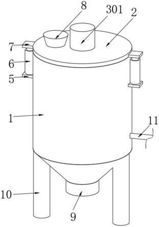 一种沥青乳化剂生产的反应釜装置的制作方法