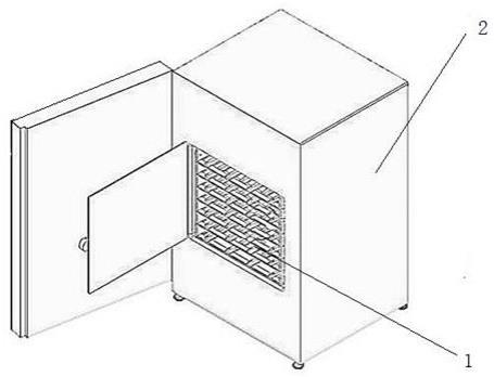 一种便于孔板放置及拿取的二氧化碳培养箱托架的制作方法