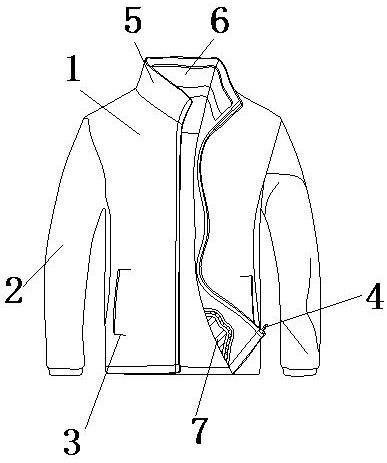 一种具有防护效果的运动服的制作方法