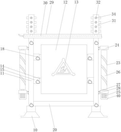 一种公路工程用基坑安全防护装置的制作方法