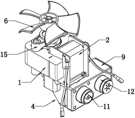 一体式降噪空气压缩泵的制作方法