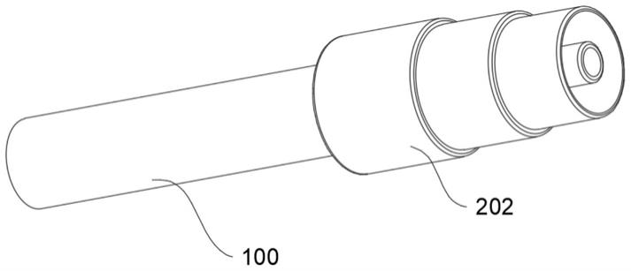 一种蝶形预制成端圆形引入光缆的制作方法