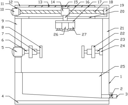 一种建材生产用喷涂装置的制作方法