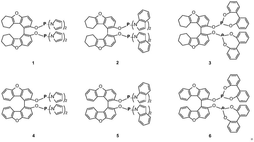 双齿膦配体及其制备方法应用与流程