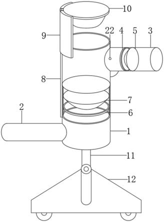 一种建筑工业化施工用的环保污水循环过滤设备的制作方法