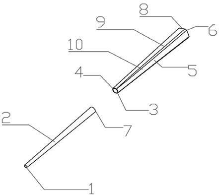 一种便携吸管筷子的制作方法