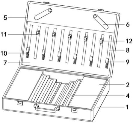 一种建筑工程造价预算用工具箱的制作方法