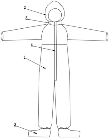 一种改良隔离衣的制作方法