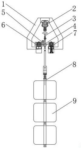 一种喷涂线悬挂输送机上发动机气缸自动定向装置的制作方法