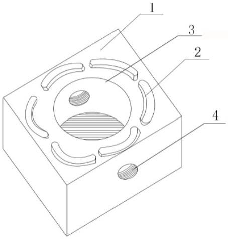 一种用于手动固定轴加工的固定体的制作方法