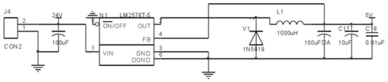 一种断路器检测装置的控制器的稳压电源电路的制作方法