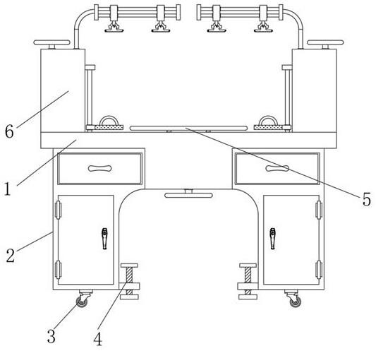 一种建筑工程造价管理用工作台的制作方法