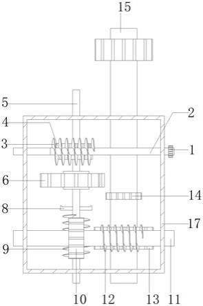 一种整体式交错轴蜗轮蜗杆减速机的制作方法