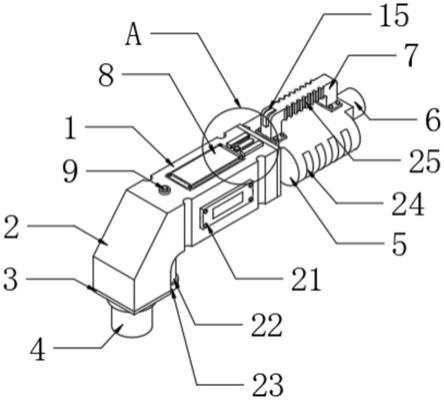 一种带有手势及指纹识别的充电枪头的制作方法