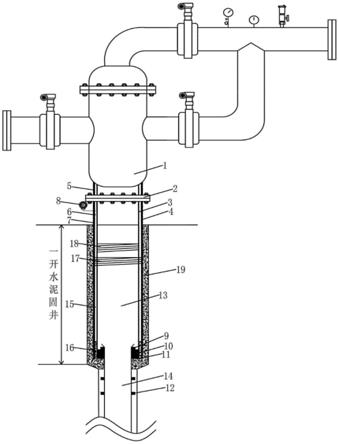 一种水热型地热井一开井筒套管多层保温结构的制作方法