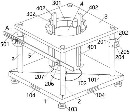 建筑材料施工用检测装置的制作方法