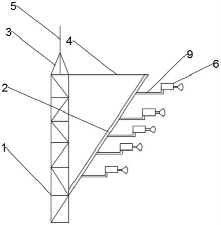 沙通量采样塔的制作方法