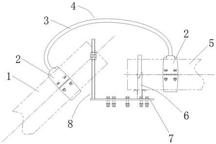 一种倾斜管母连接金具及管母连接系统的制作方法