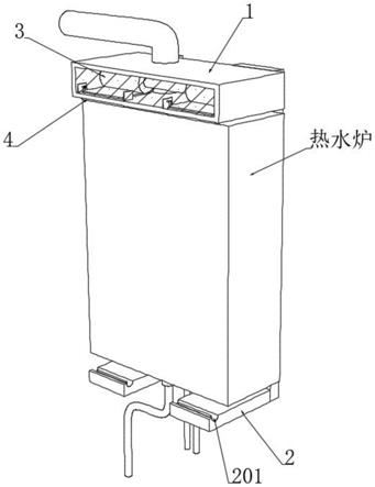 一种模块式燃气中央热水炉维护系统的制作方法