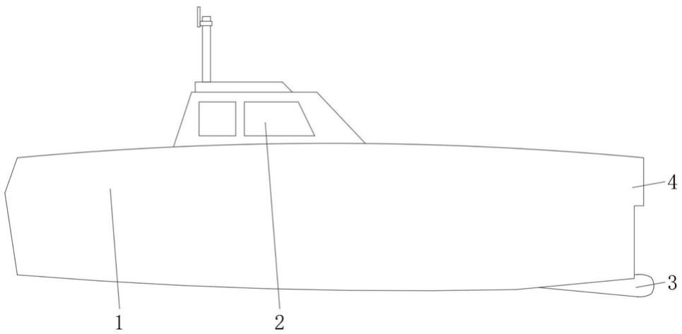 一种具有斧艏和扁状球艏船型的船只的制作方法