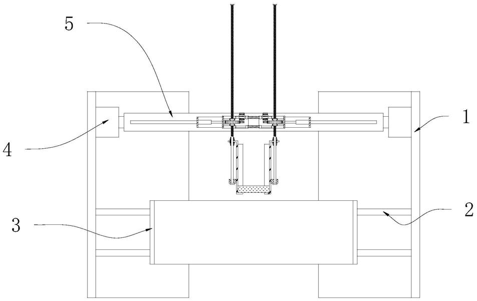 一种建筑施工用物料码放运载机构的制作方法