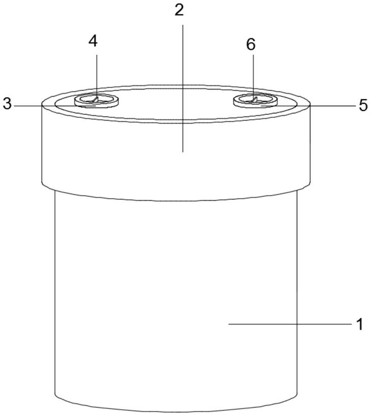 一种容器气体进出结构的制作方法