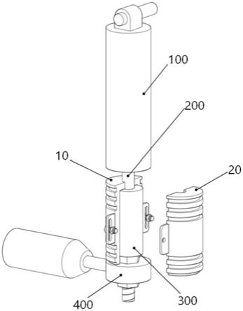 一种限制航空座椅作动筒行程的装置的制作方法