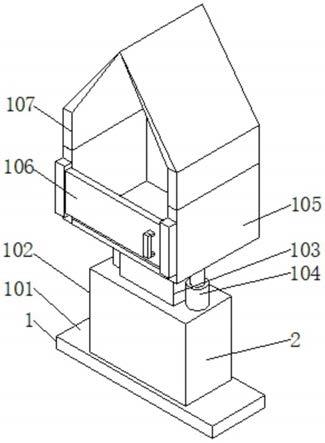 一种建筑施工用浇筑平台的制作方法