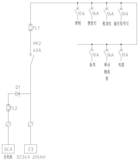 一种电推仿古游览船用的信号灯控制系统的制作方法