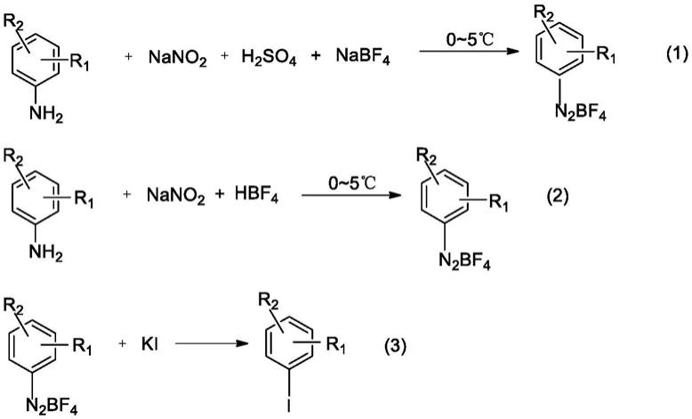 一种改进桑德迈尔反应制备碘代苯甲酸（酯）的方法