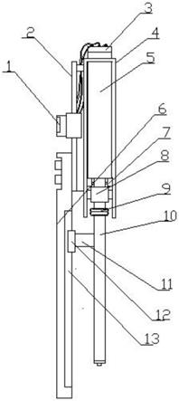 一种木板液压机的驱动结构的制作方法