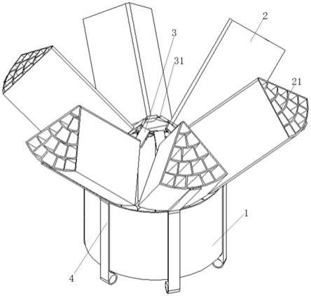 用于无人机网捕的伞网收纳包的制作方法