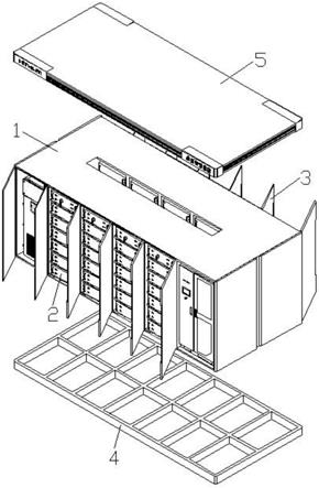 一种储能用柜式集装箱及储能系统的制作方法