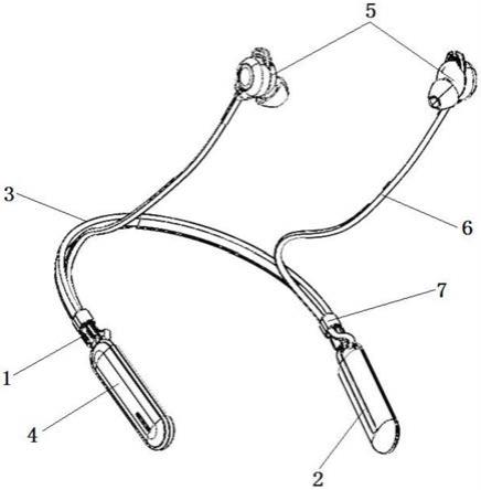 一种用于固定颈戴式蓝牙耳机的夹子及颈戴式蓝牙耳机的制作方法