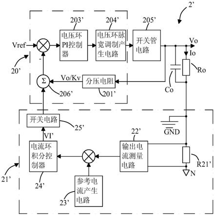 用于DC-DC变换器的电流环控制电路及DC-DC变换器的制作方法