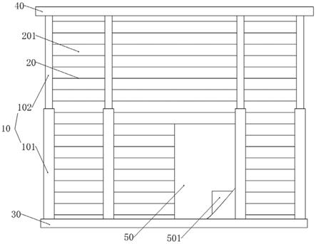 一种充气式蜂巢建筑