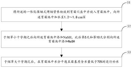 一体化保姆式烤烟营养块及其制备方法和育苗方法与流程