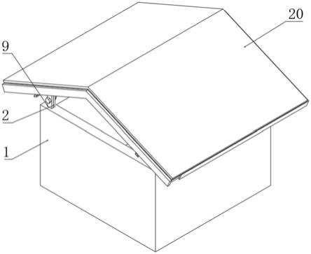 一种架空型的建筑屋顶的制作方法