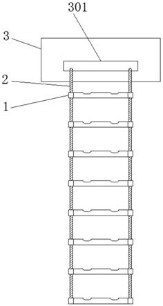 一种防腐蚀的铝质圆管踏步绳梯的制作方法
