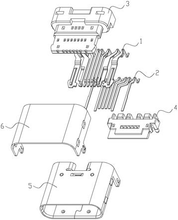 高一体性的USB连接器的制作方法