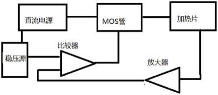 一种钞票扎把机烫头直流供电瞬时加热控制电路的制作方法