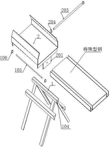 一种用于核电站不锈钢特殊型钢焊接变位装置的制作方法