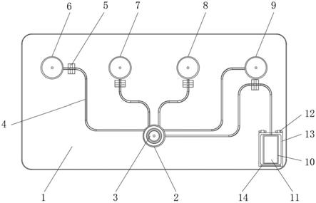 一种针对分子检测样品和试剂存储调用装置的制作方法