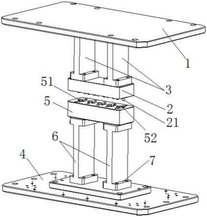 汽车灯具散热器冷铆工装的制作方法