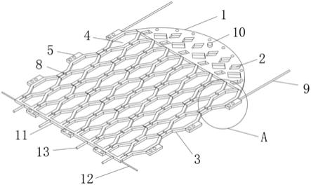 一种井下用防护网的制作方法