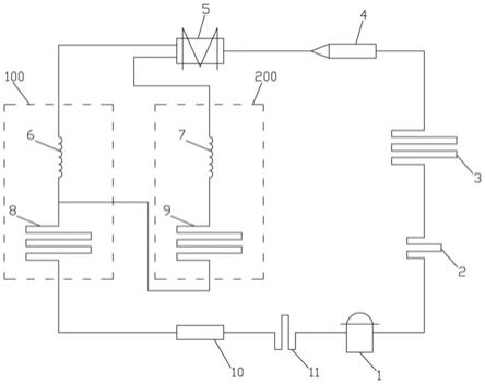 一种变频冰箱II型双循环制冷控制方法与流程