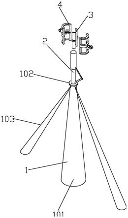 一种用于5G通信基站防风能力强的天线的制作方法