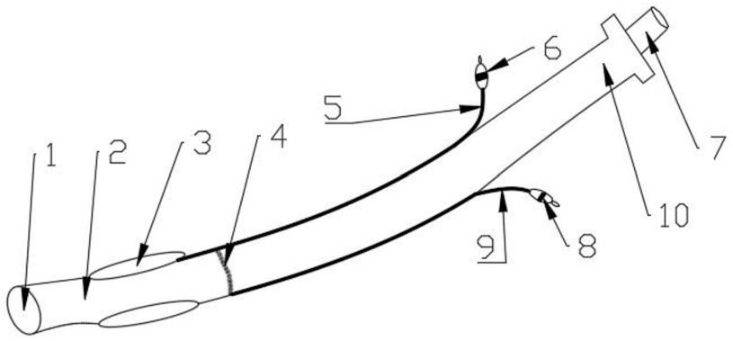 一种麻醉用气管导管的制作方法